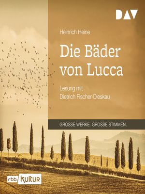 cover image of Die Bäder von Lucca (Gekürzt)